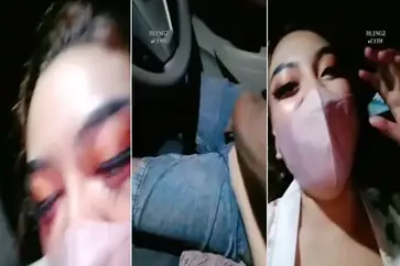 Prank Driver Taxi Online Miss Mega poster